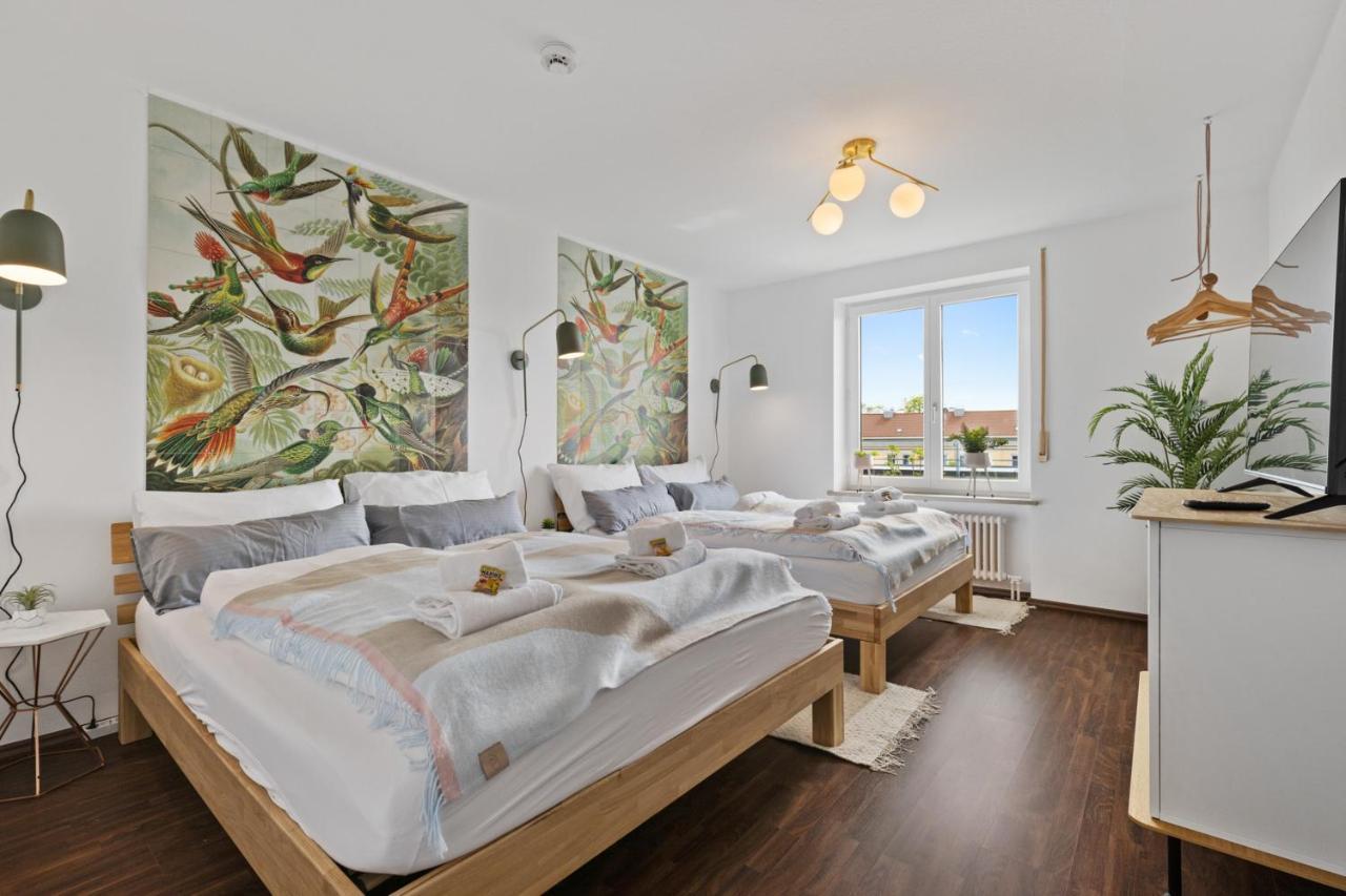 Arbio I Premium Penthouse Apartment Augsburg Exteriör bild