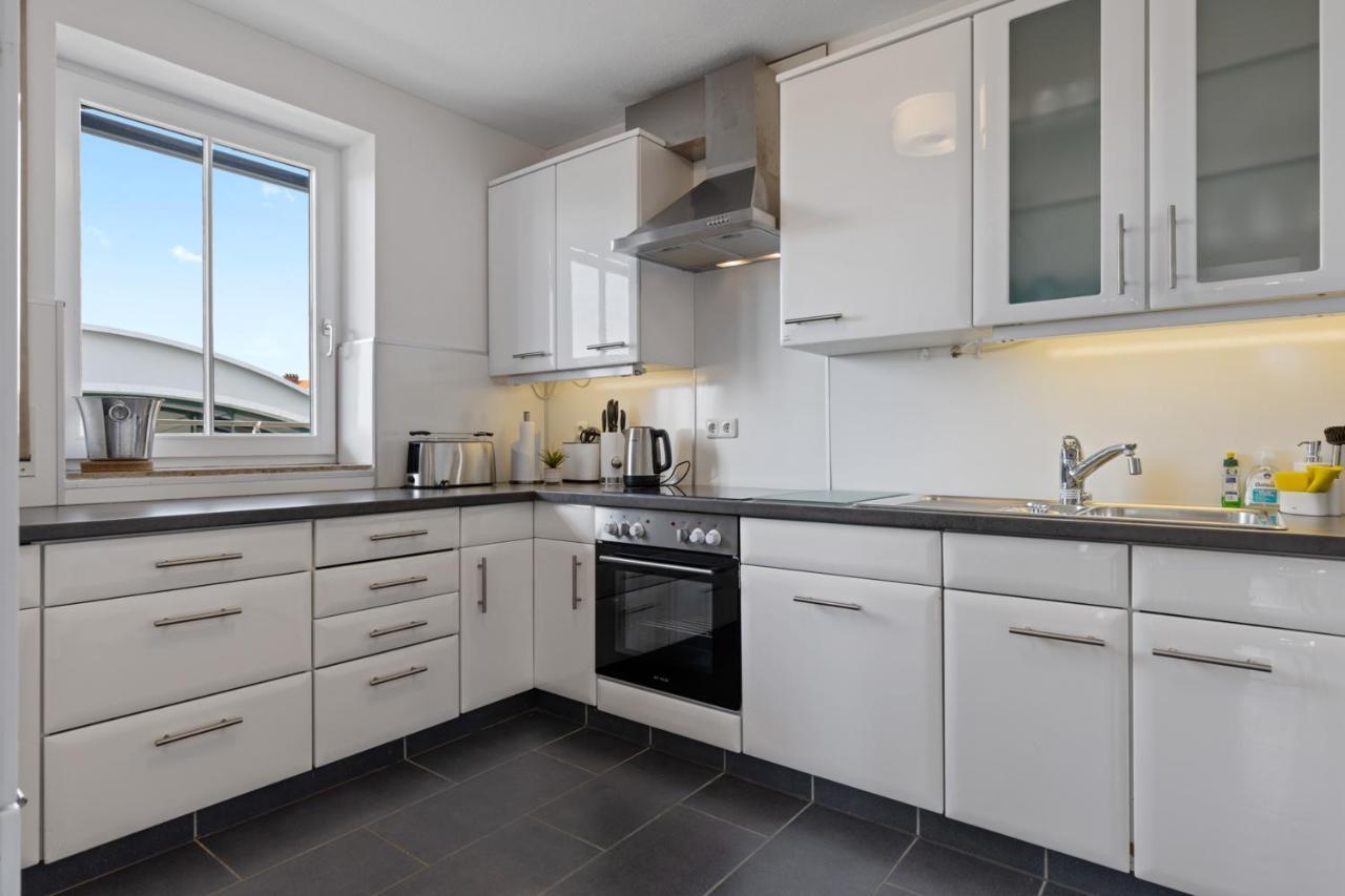 Arbio I Premium Penthouse Apartment Augsburg Exteriör bild
