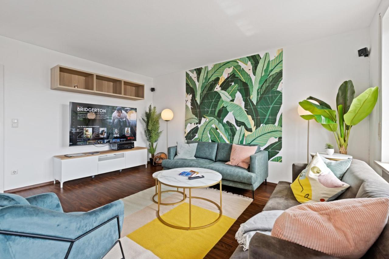 Arbio I Premium Penthouse Apartment Augsburg Exteriör bild