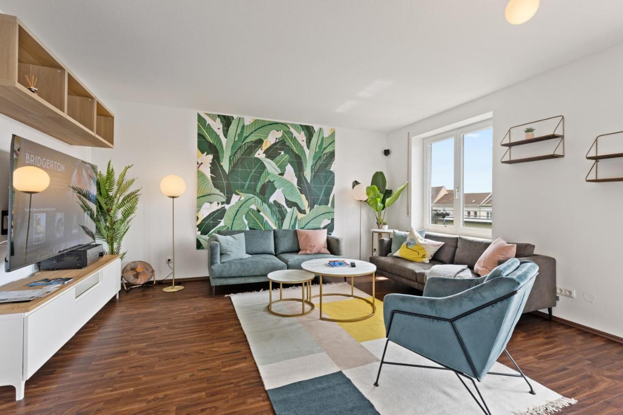 Arbio I Premium Penthouse Apartment Augsburg Exteriör bild