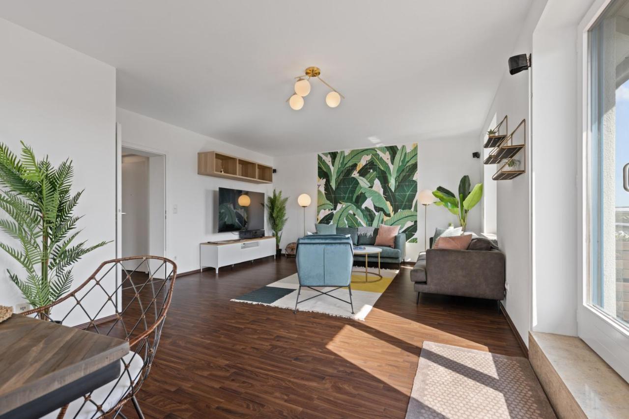 Arbio I Premium Penthouse Apartment Augsburg Exteriör bild