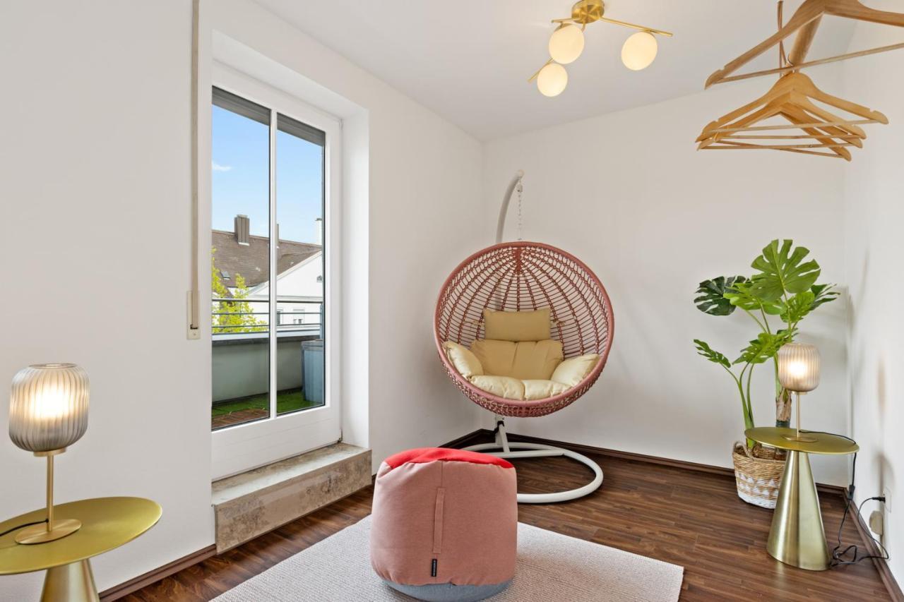 Arbio I Premium Penthouse Apartment Augsburg Exteriör bild